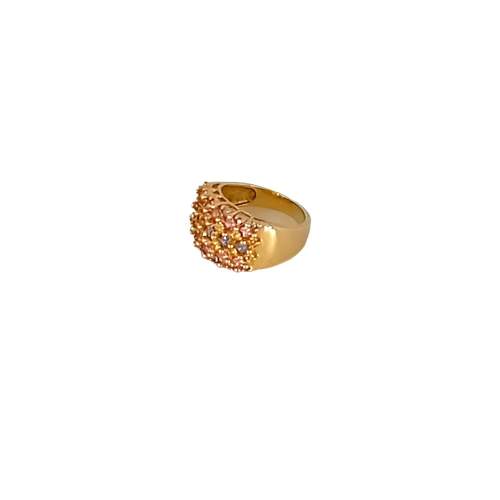 Gold Multi Sapphire Statement Ring. Birmingham 2002 image-4