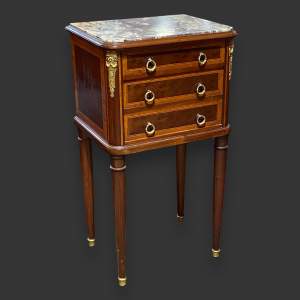 19th Century French Bedside Cabinet