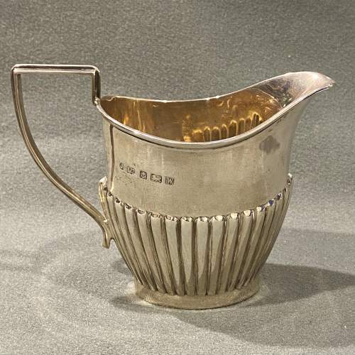 Early 20th Century Large Silver Milk Jug image-1