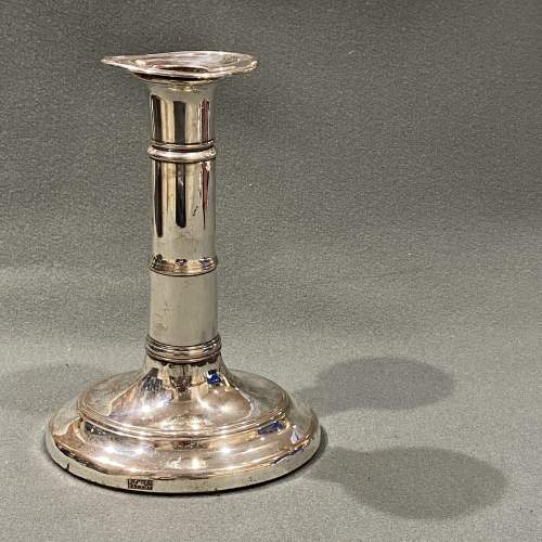 Pair of Victorian Sheffield Silver Plate Telescopic Candlesticks image-3