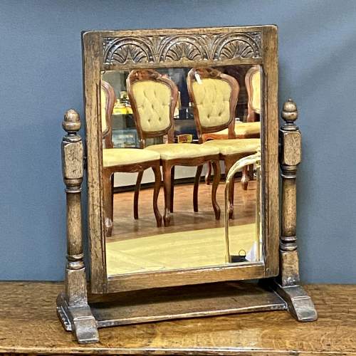 Ipswich Oak Dressing Table Mirror image-1