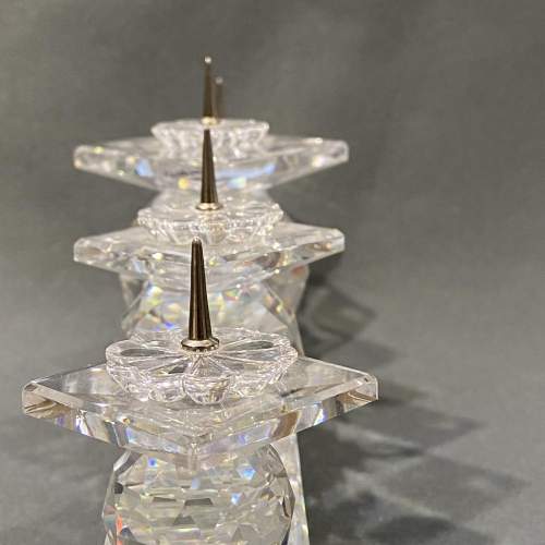 Swarovski Crystal Five Pin Candleholder image-5