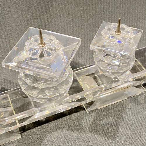 Swarovski Crystal Five Pin Candleholder image-4