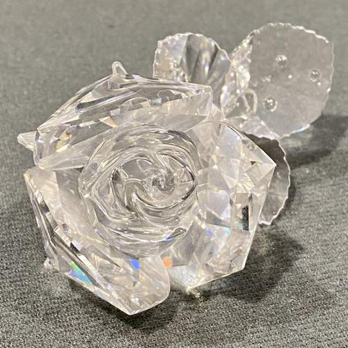 Swarovski Crystal Large Clear Rose image-3