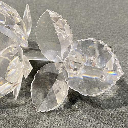 Swarovski Crystal Large Clear Rose image-4