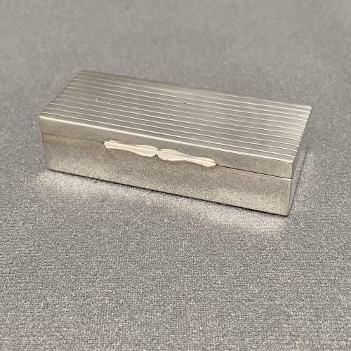 Continental Silver Pill or Trinket Box image-1