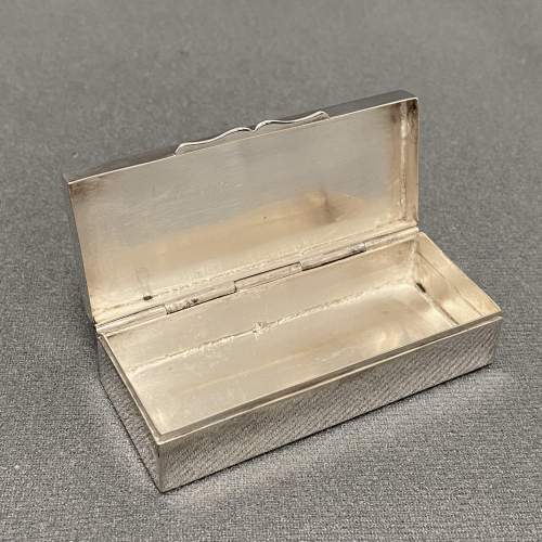 Continental Silver Pill or Trinket Box image-3