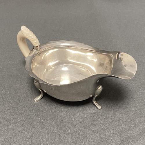 20th Century Silver Sauceboat image-2