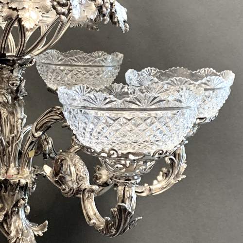 Stunning 19th Century Silver Plated Table Centrepiece - Elkington image-3