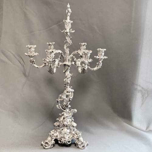Stunning 19th Century Silver Plated Table Centrepiece - Elkington image-4