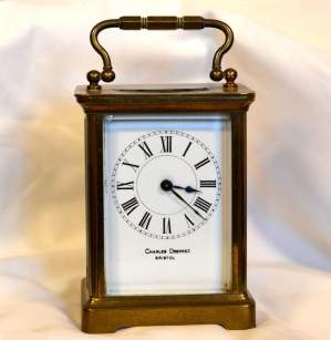 Small Antique French Carriage Clock
