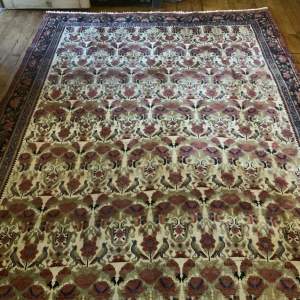 Stunning Hand Knotted Persian Rug Afshar Roses & Birds Superb