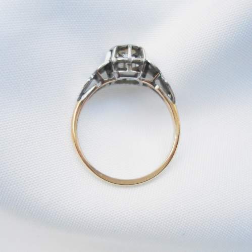 18ct Gold Solitaire Diamond Ring image-5