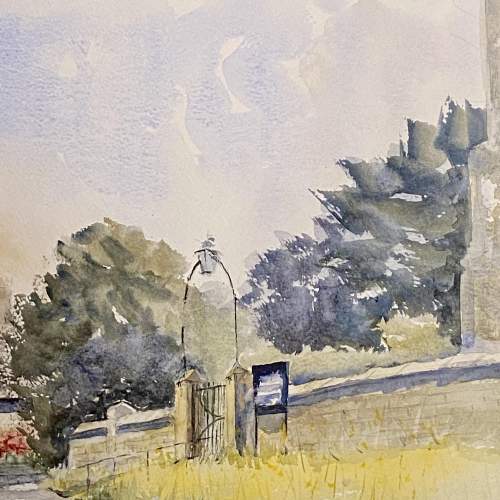 Watercolour Painting of the Cotswolds by Toni Stefaniuk image-3