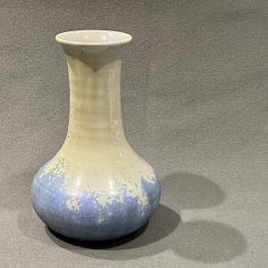 Early 20th Century Blue Ruskin Vase