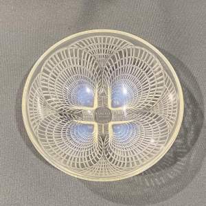 Rene Lalique Opalescent Glass Coquilles Bowl