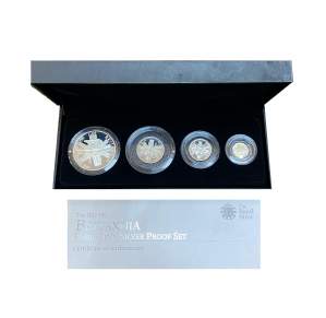 2007 Silver Proof Britannia Four Coin Set