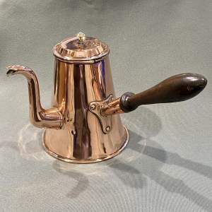 Victorian Copper Coffee Pot