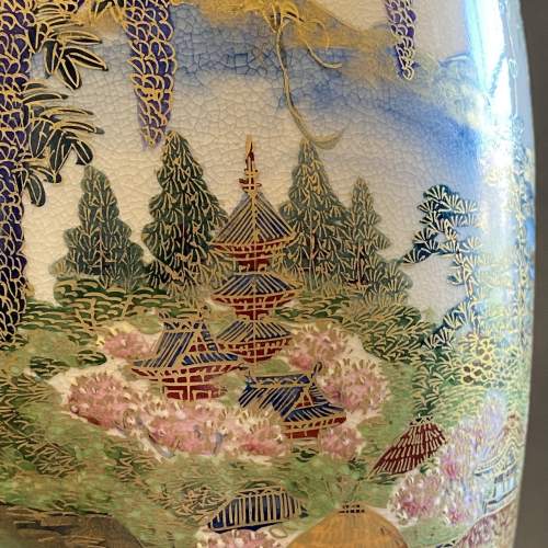 Japanese Meiji Period Satsuma Vase image-4