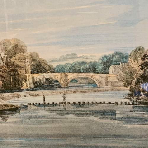 Vintage Limited Edition Print of Durham after Thomas Girtin image-3