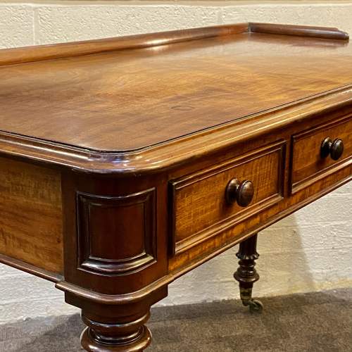 William IV Mahogany Writing Table by James Winter and Co image-2