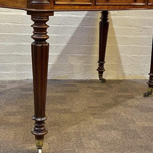 William IV Mahogany Writing Table by James Winter and Co image-5