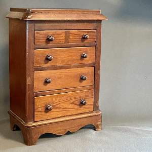 Late 19th Century Miniature Chest of Drawers