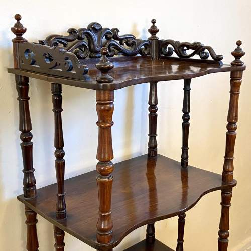Early 19th Century Rosewood Whatnot image-2