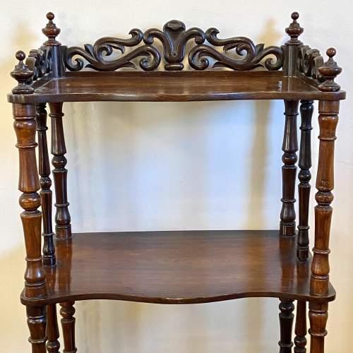 Early 19th Century Rosewood Whatnot image-5