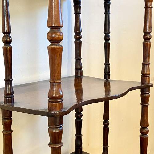 Early 19th Century Rosewood Whatnot image-4