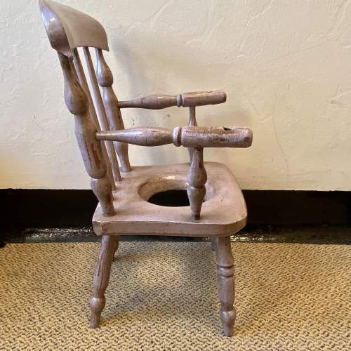 Early 20th Century Childs Potty Chair image-4