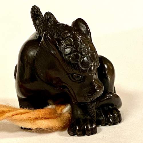 19th Century Netsuke of a Mythical Creature image-2