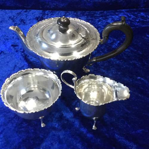 Solid Silver Teaset by renowned maker Mappin and Webb image-1