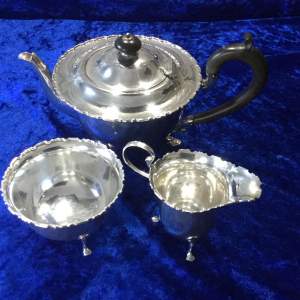 Solid Silver Teaset by renowned maker Mappin and Webb