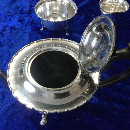 Solid Silver Teaset by renowned maker Mappin and Webb image-5
