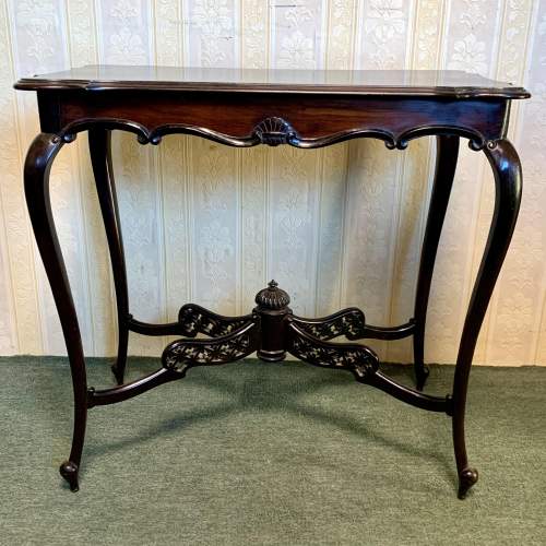 Victorian Mahogany Side Table image-1