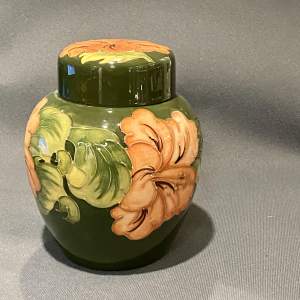 Moorcroft Hibiscus Ginger Jar