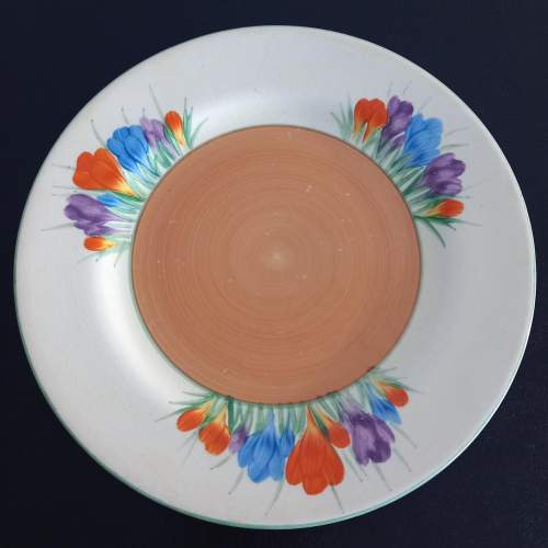 Clarice Cliff Autumn Crocus Hand Painted Side Plate image-1