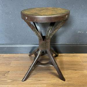 Vintage Machinist Stool by Brooks Evertaut - Small