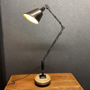 Vintage Walligraph Zonelite Industrial Lamp