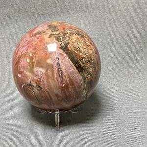 Polished  Petrified Wood Sphere