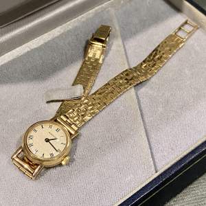 9ct Gold Cased Jaeger-Le Coultre Ladies Wristwatch