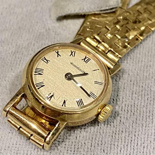 9ct Gold Cased Jaeger-Le Coultre Ladies Wristwatch image-2