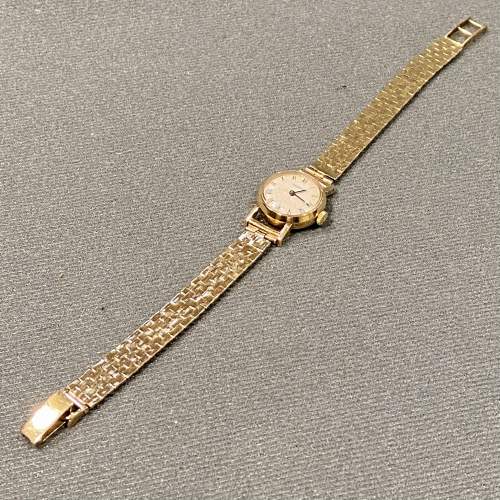 9ct Gold Cased Jaeger-Le Coultre Ladies Wristwatch image-5