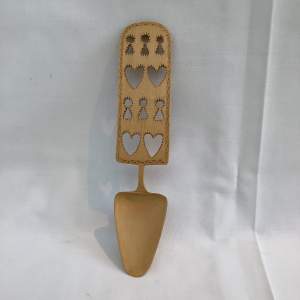 Vintage Sycamore Welsh Love Spoon