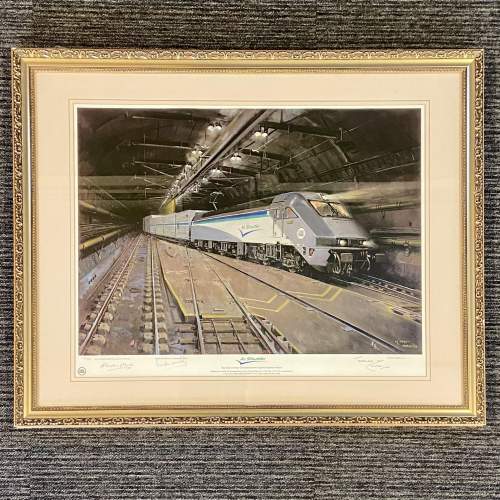 Le Shuttle Limited Edition Print by Terence Cuneo image-1