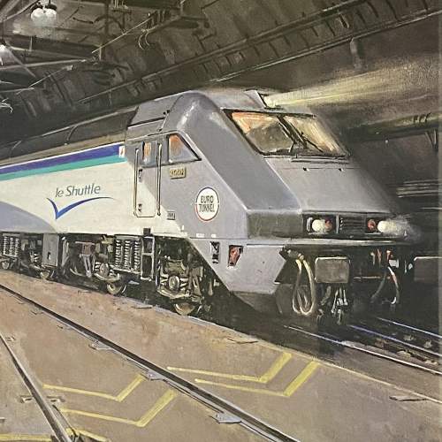 Le Shuttle Limited Edition Print by Terence Cuneo image-2