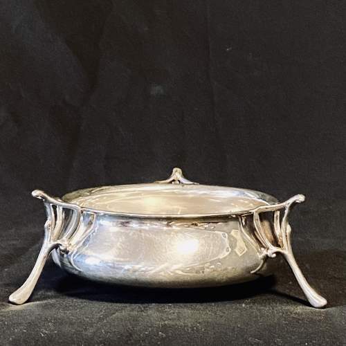 Art Nouveau Silver Ogee Bowl image-1