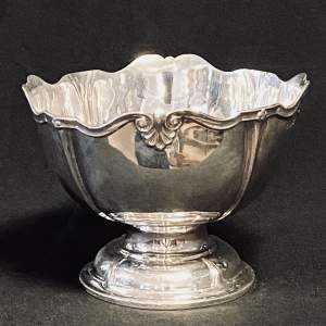 George V Walker and Hall Silver Bowl