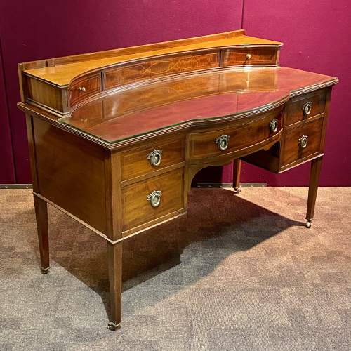 Waring and Gillows Carlton House Style Writing Desk image-1
